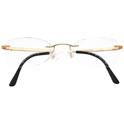 Daniel Swarovski S065 20 6051 23K Gold Plated Eyeglasses 50□21 135