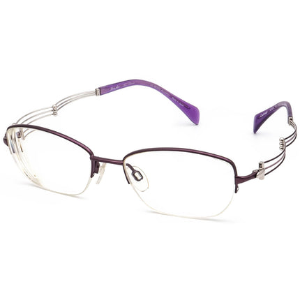 Charmant XL2076 PU Line Art Eyeglasses 51□17 135
