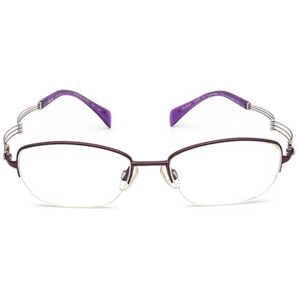 Charmant XL2076 PU Line Art Eyeglasses 51□17 135