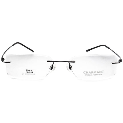 Charmant CH8600E BK Titanium Eyeglasses 53□19 140