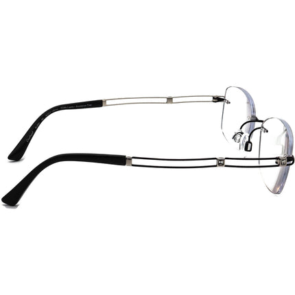 Charmant XL2051 BK Line Art Titan Eyeglasses 52□17 135