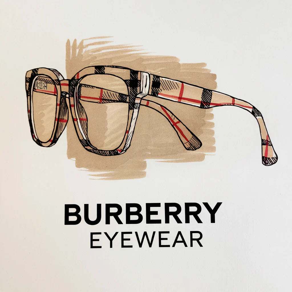 Spotlight on Designers: Famous Eyewear Brands and Their Iconic Frames - Burberry Eyewear