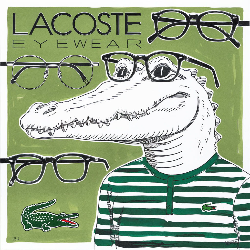 Spotlight on Designers: Famous Eyewear Brands and Their Iconic Frames - Lacoste Eyewear