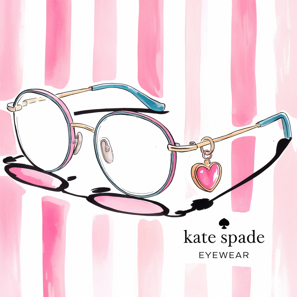 Spotlight on Designers: Famous Eyewear Brands and Their Iconic Frames - Kate Spade Eyewear