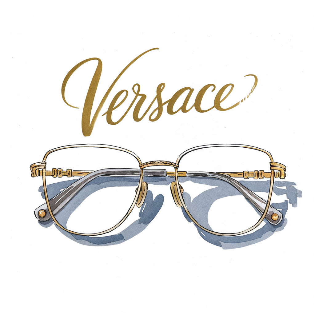 Spotlight on Designers: Famous Eyewear Brands and Their Iconic Frames - Versace Eyewear