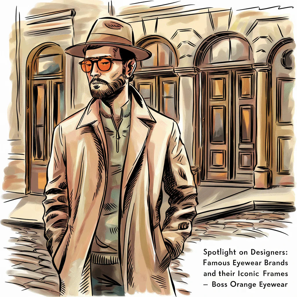 Spotlight on Designers: Famous Eyewear Brands and Their Iconic Frames - Boss Orange Eyewear
