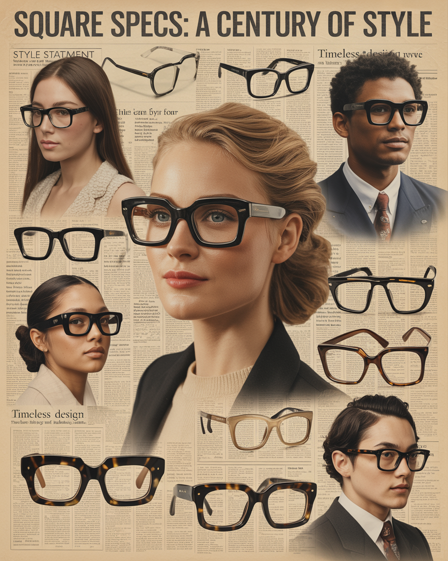 Framed with Intention: Square Eyewear and the Art of Structure