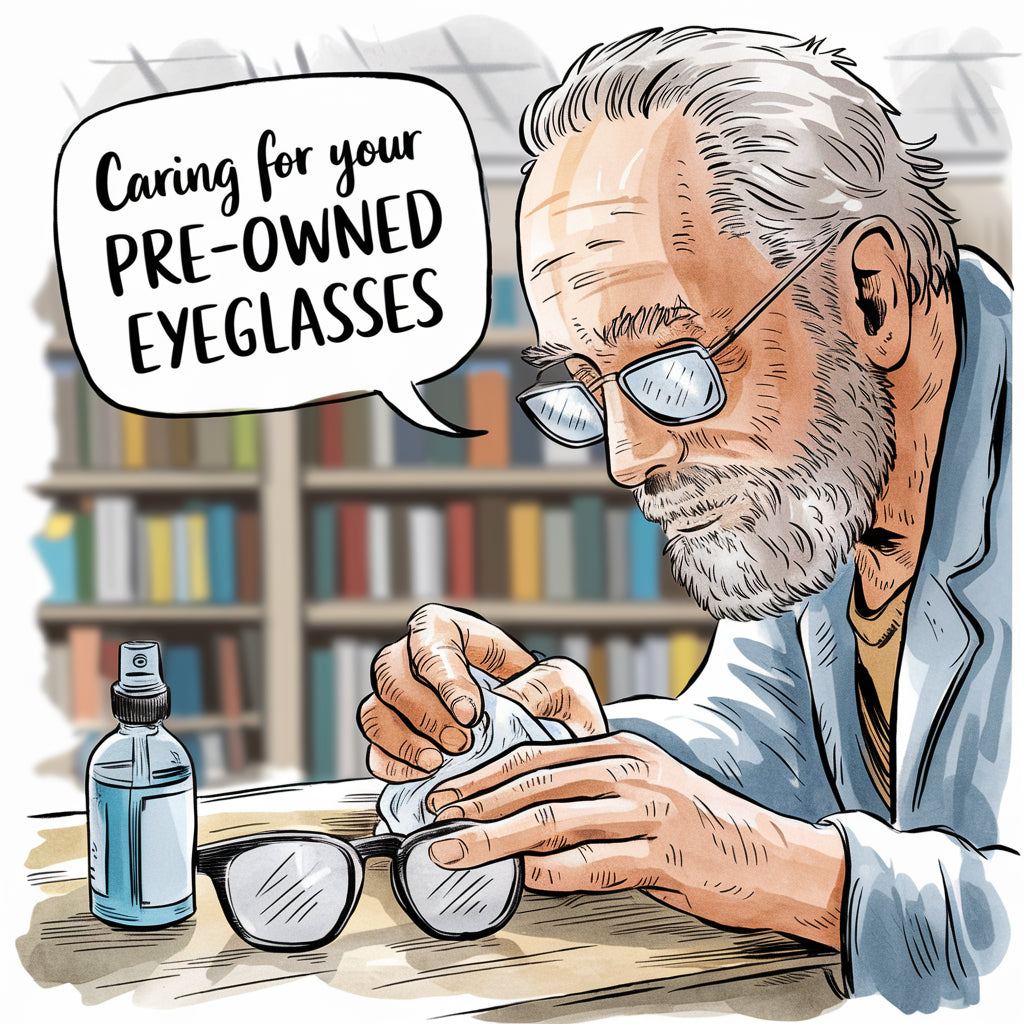 Caring for Your Pre-owned Eyeglass Frames: Tips for Maintenance and Longevity