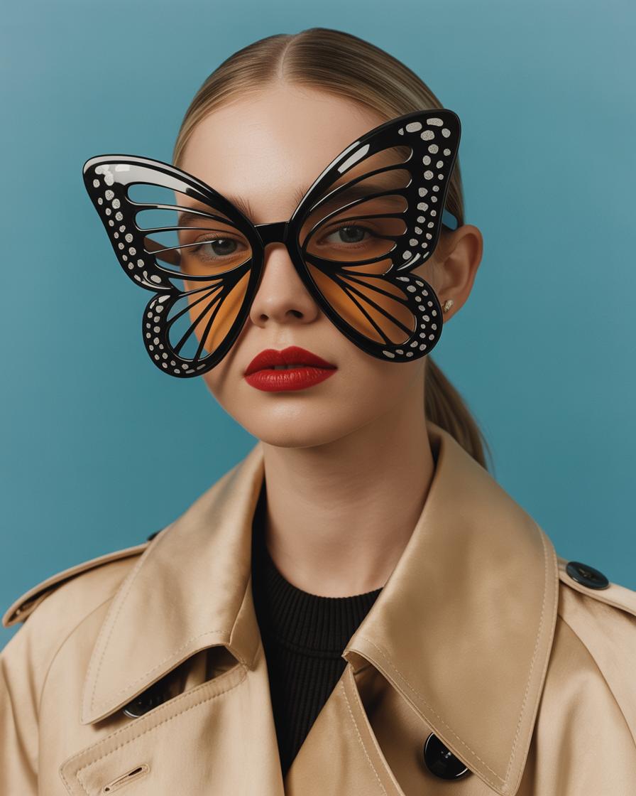 Wings of Style: The Bold Elegance of Butterfly Eyeglasses