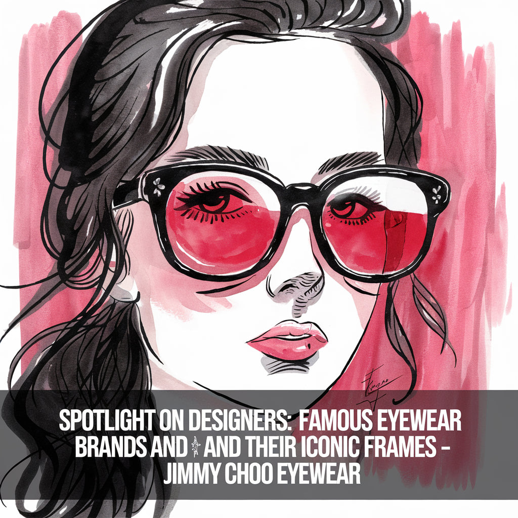 Spotlight on Designers: Famous Eyewear Brands and Their Iconic Frames - Jimmy Choo Eyewear