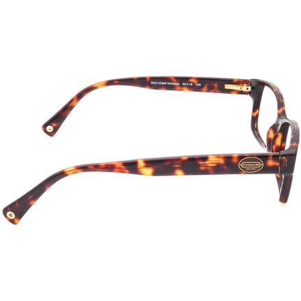 Coach HC 6040 (Brooklyn) 5001 Dark Tortoise  52□16 135