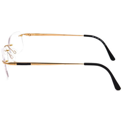 Daniel Swarovski S065 20 6051 23K Gold Plated Eyeglasses 50□21 135