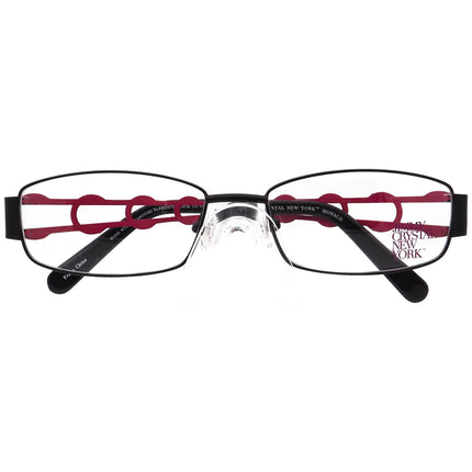 Jimmy Crystal Monaco Swarovski Elements Eyeglasses 55□17 135