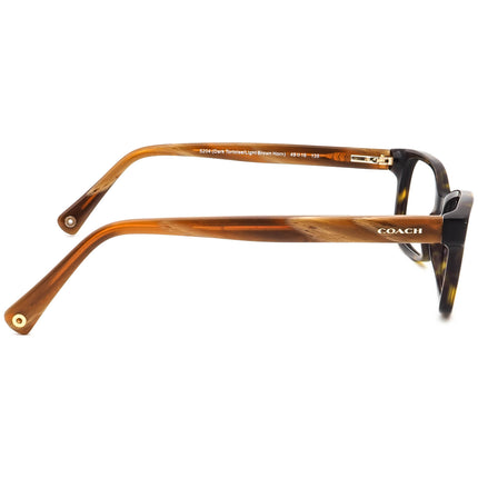 Coach HC 6047 (Libby) 5204 Dark Tortoise/Light Brown   49□16 135