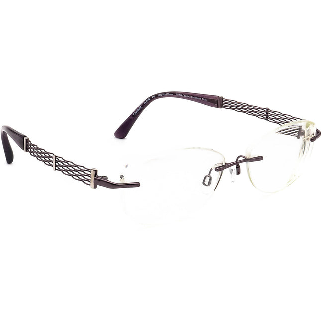 Charmant XL2040 PU Titan Line Art Eyeglasses 53□16 135