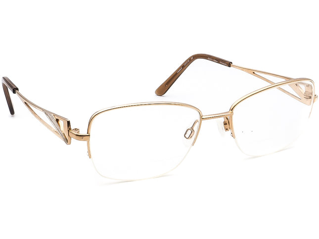 Charmant CH12133 Gold Plated Eyeglasses 52□17 135