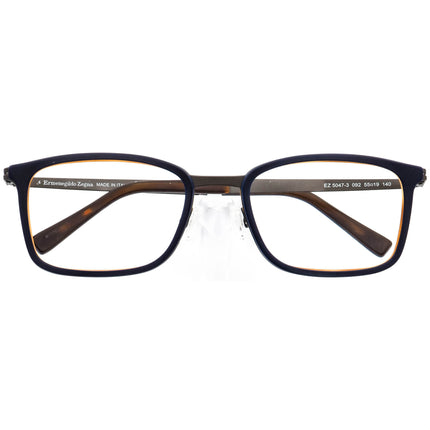 Ermenegildo Zegna EZ 5047-3 092 Square Oversized Eyeglasses 55 mm