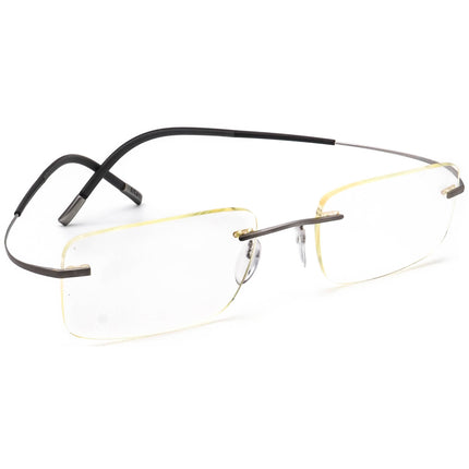 Silhouette 7581 60 6061 Icon Collection Rimless Eyeglasses 52 mm