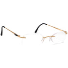 Daniel Swarovski S065 20 6051 23K Gold Plated Eyeglasses 50□21 135