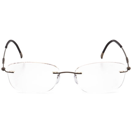 Silhouette 5227 40 6052 Titan Rimless Eyeglasses 52 mm