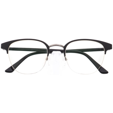 Gucci GG0020O 001 Half Rim Eyeglasses 49 mm