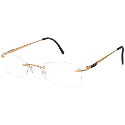 Daniel Swarovski S065 20 6051 23K Gold Plated Eyeglasses 50□21 135