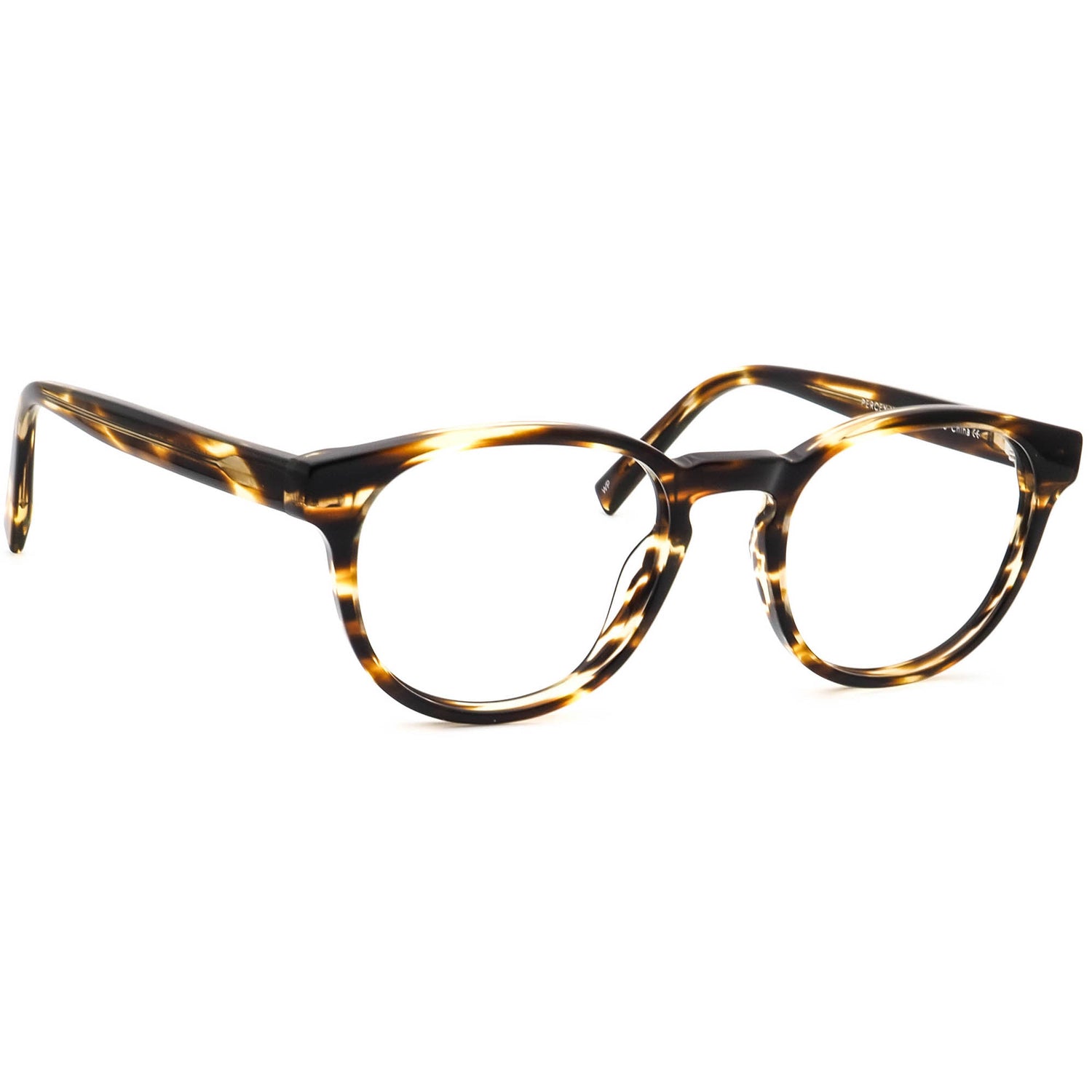 Warby Parker Eyeglasses Frame PERVEY M 256 Eyewear Tortoise Unisex Glasses Warby Parker Eyeglasses Annette 256 Tortoise Full Rim Frame  main image 4