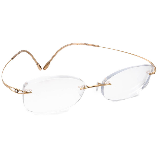 Silhouette 6756 20 6050 Titan Eyeglasses 52□17 140