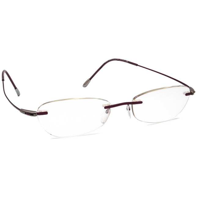 Silhouette 7554 40 6053 Titan Eyeglasses 51□17 130