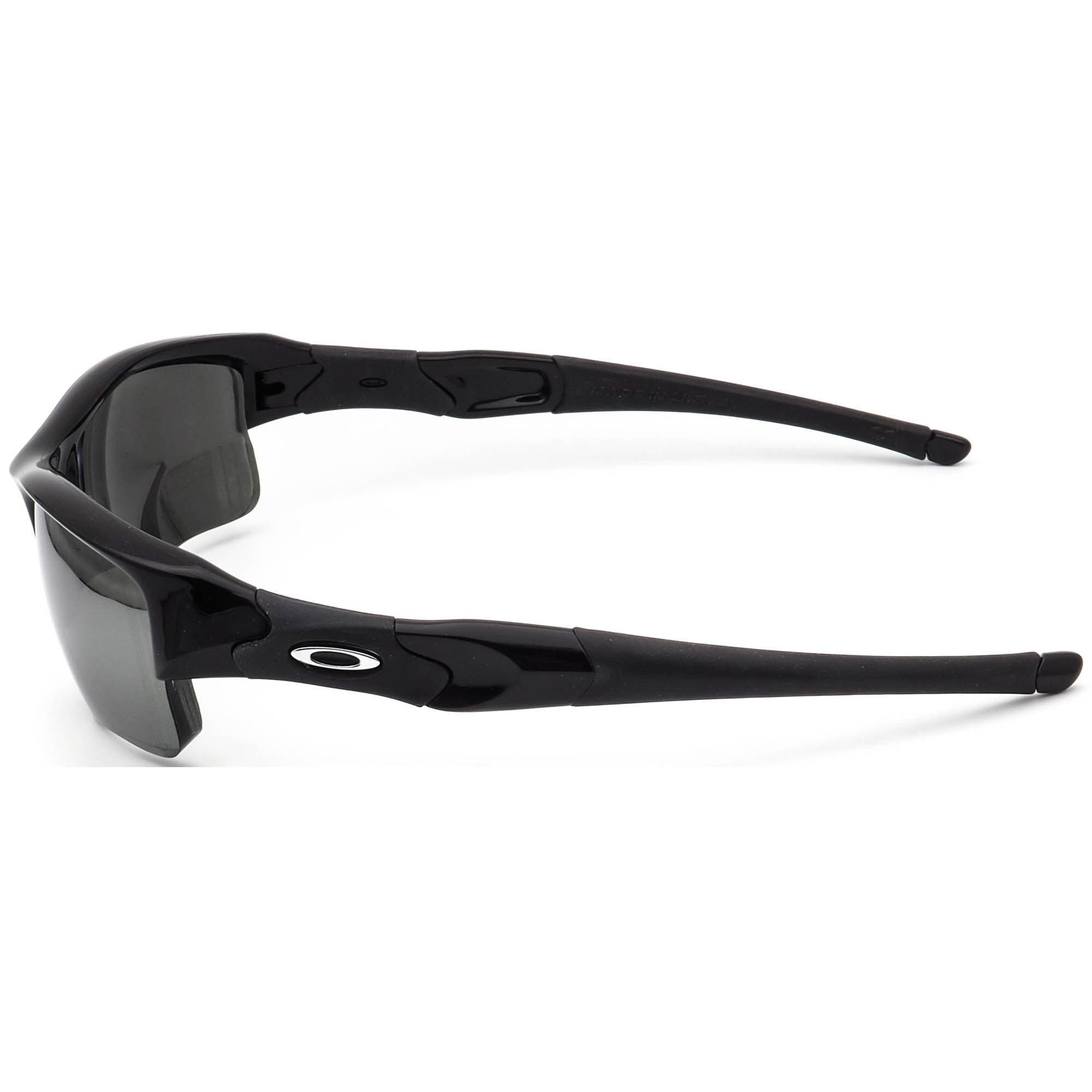 Oakley 03-888 Flak Jacket Black FRAMES on sale Sunglasses 63-14-133 Lenses (SCRATCHED)