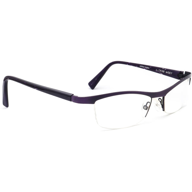 Alain Mikli Women's Eyeglasses AL0938 M0E7 Purple Half Rim Frame France 54[]17 135