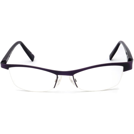 Alain Mikli Women's Eyeglasses AL0938 M0E7 Purple Half Rim Frame France 54[]17 135