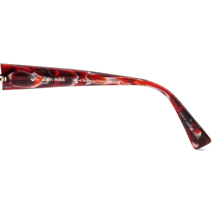 Alain Mikli Women's Eyeglasses AL 1211 2960 Disguised Red Cat Eye Frame France 53[]14 135