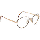 American Optical Women's Eyeglasses AOSafety Z87 YP 20 Tortoise on Gold Round Metal Frame USA 55[]17 140