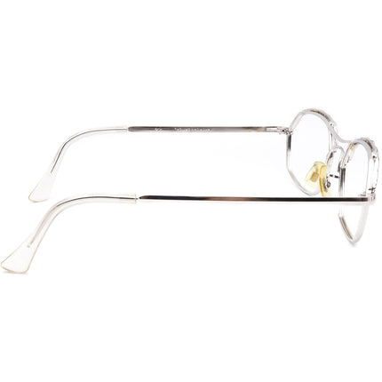 American Optical Women's Eyeglasses 5 1/2 Silver Pilot Metal Frame USA 52[]22 130