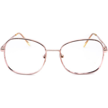 American Optical Women's Eyeglasses Z87 AOSafety Pink Square Metal Frame USA 54[]18 140