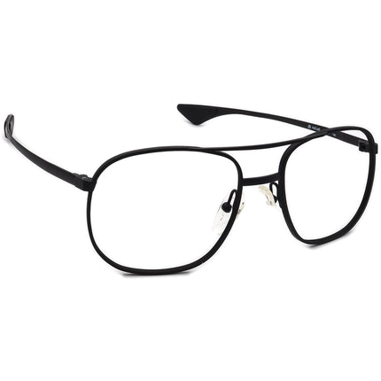 Artcraft Men's Sunglasses USA Satin Black Square Metal USA 55 mm