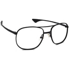 Artcraft Men's Sunglasses USA Satin Black Square Metal USA 55 mm