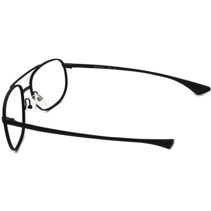Artcraft Men's Sunglasses USA Satin Black Square Metal USA 55 mm