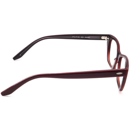 Barton Perreira Women's Eyeglasses OXB Melody Merlot Butterfly Frame Japan 49[]17 145