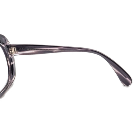 Bausch & Lomb (B&L) Women's Sunglasses Denby USA Striped Gray&Black Round USA 54 mm