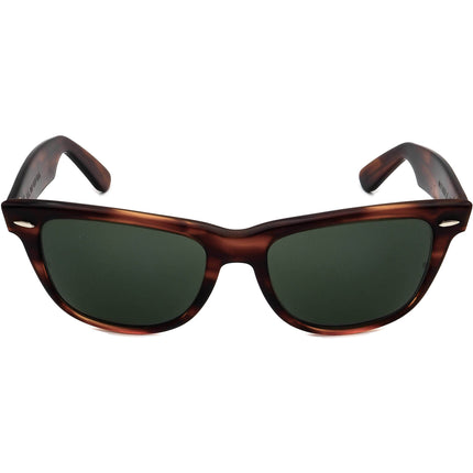 Ray-Ban (B&L) Vintage Sunglasses Wayfarer II Tortoise Square USA 54 mm