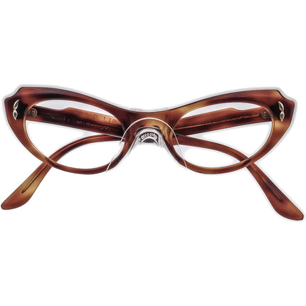 Bausch & Lomb (B&L) Women's Eyeglasses 4 1/4-5 1/2 Tortoise Cat Eye Frame USA 45[]16 135