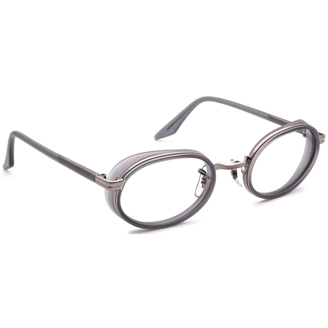 Ray-Ban (B&L) Vintage Sunglasses A5710 00AS Matte Gray & Gunmetal Oval USA 48 mm