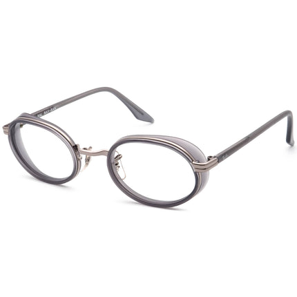 Ray-Ban (B&L) Vintage Sunglasses A5710 00AS Matte Gray & Gunmetal Oval USA 48 mm