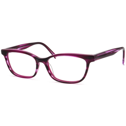 Bevel Women's Eyeglasses 3688 Florence VM Violet/Magenta Semi Cat Eye Frame Japan 53[]16 135