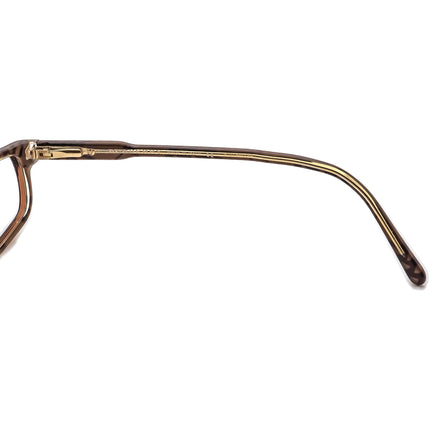 Burberry Women's Eyeglasses B 2004 3023 Dark Brown on Clear Rectangular Frame Italy 52[]16 140