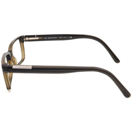 Burberry Eyeglasses B 2086 3010 Olive Rectangular Frame Italy 52[]17 140