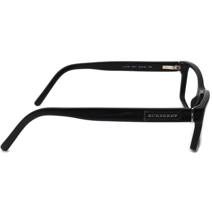 Burberry Eyeglasses B 2108 3001 Black Rectangular Frame Italy 54[]16 140