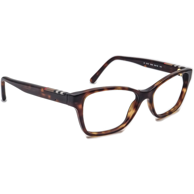 Burberry Eyeglasses B 2144 3349 Tortoise B-Shape Frame 53[]16 140